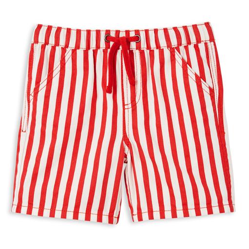 Milky Red Stripe Short 8-12Y